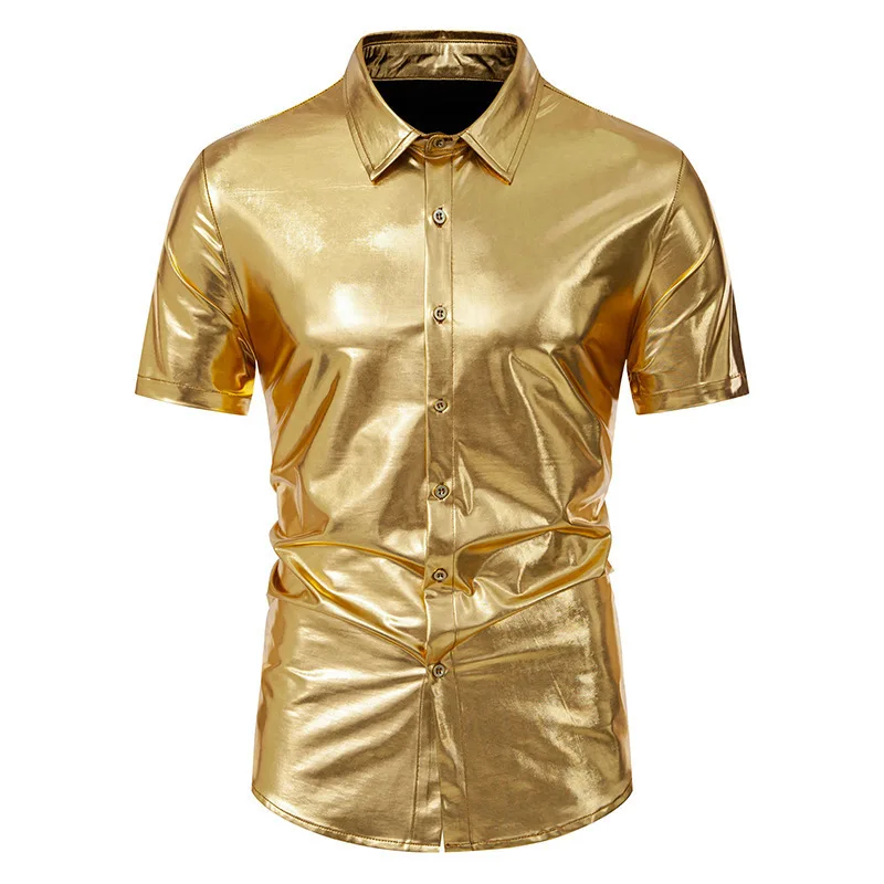 Summer Clothing Colors 2026 - Camiseta de Manga Corta Brillante para