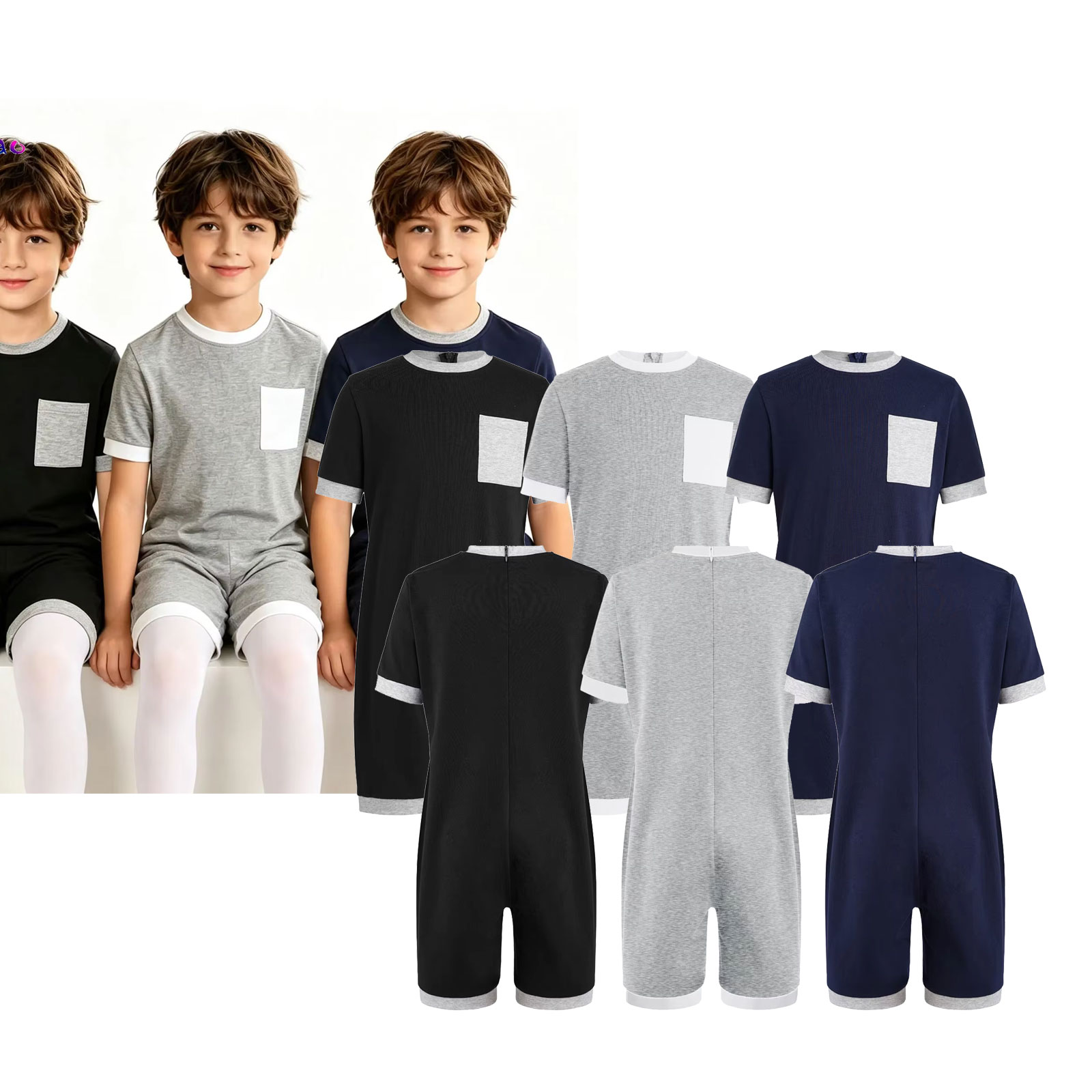 Summer Clothing Needs - 3 Piezas de Ropa Adaptada para