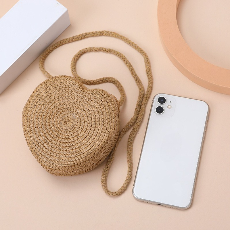 Bolsos de hombro de paja tejid - Beach Bag Straw reseña y precio
