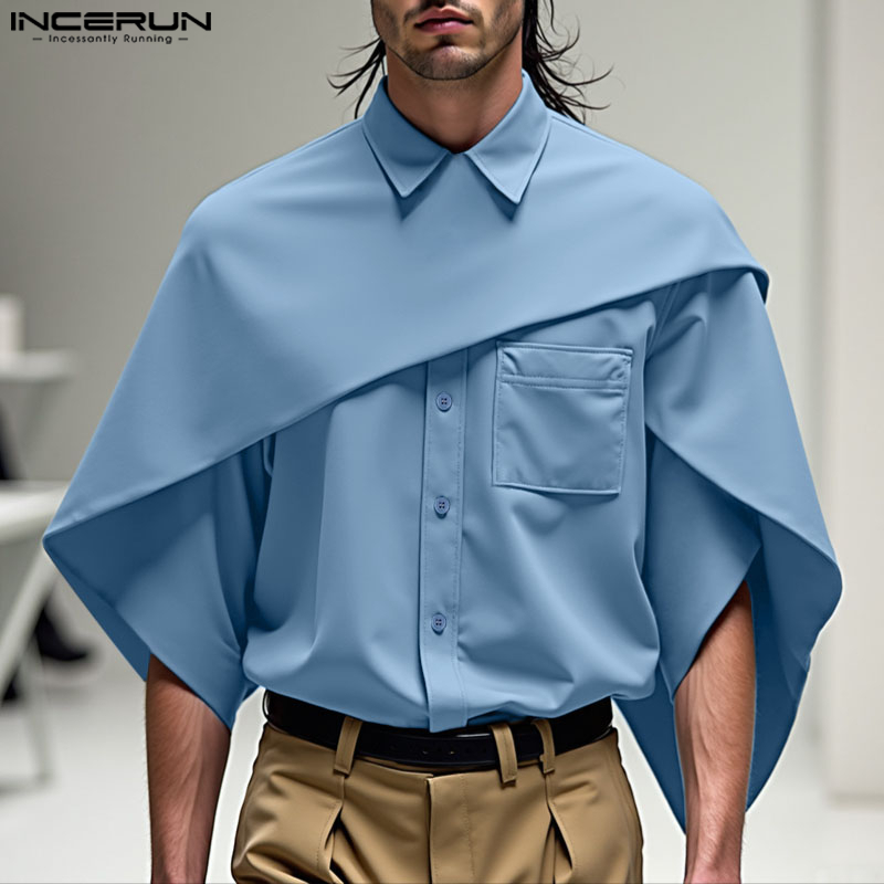 INCERUN Camisa Irregular para  - Summer Clothing Colors 2026 reseña y precio