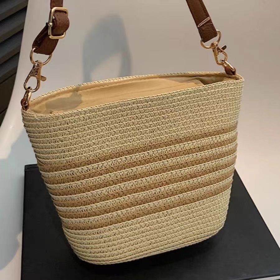 Bolso de Paja Tejido para Muje - Beach Bag Straw reseña y precio