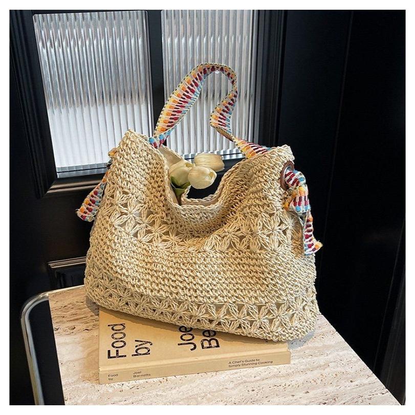 Bolso de Paja Tejido para Muje - Beach Bag Straw reseña y precio