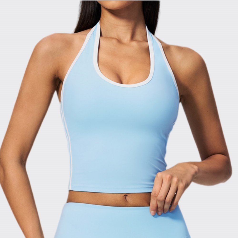 Top Deportivo Halter con Relle - Summer Clothing Jd reseña y precio