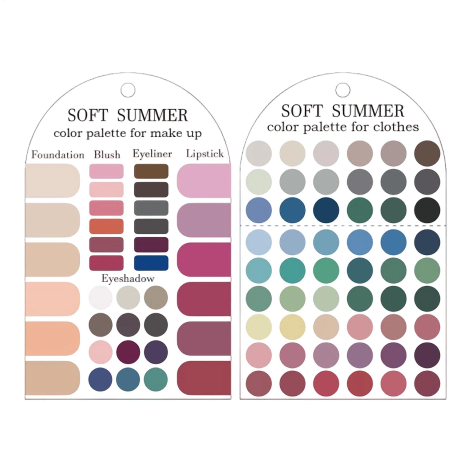 2 Piezas de Paleta Acrílica de - Summer Clothing Color Palette reseña y precio
