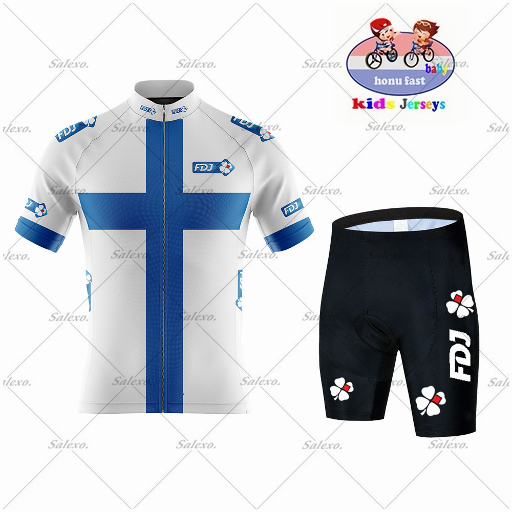Conjunto de Jersey de Ciclismo - Summer Clothing Kids Sale reseña y precio