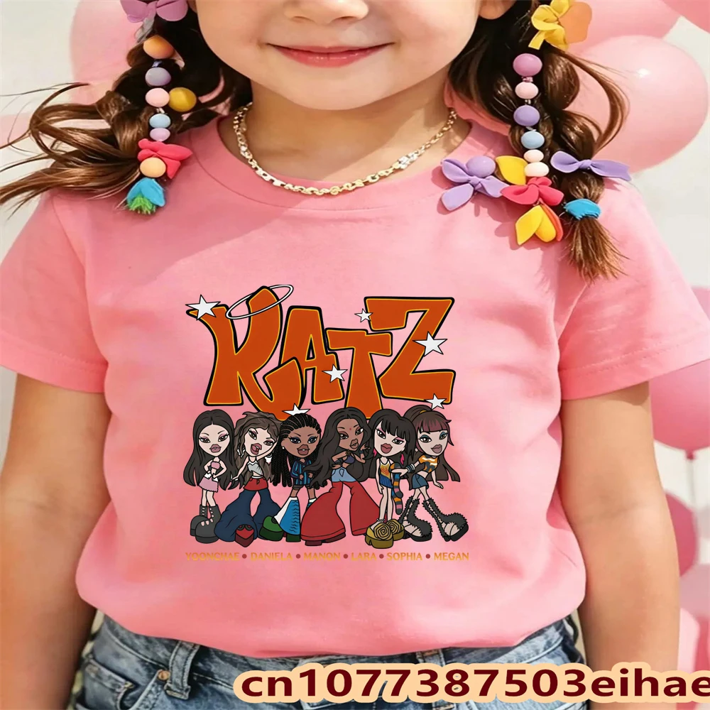 Camiseta KATSEYE, Camisetas Es - Summer Clothing Kids Sale reseña y precio