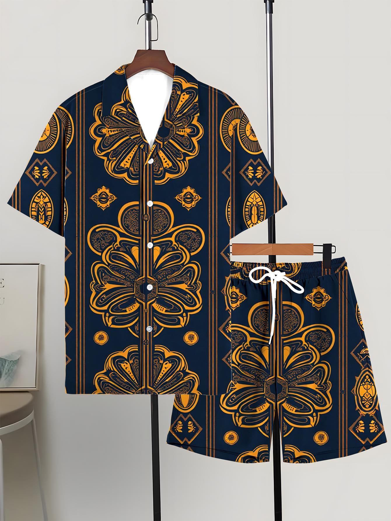 Conjuntos de Camisa para Hombr - Summer Clothing Sets reseña y precio