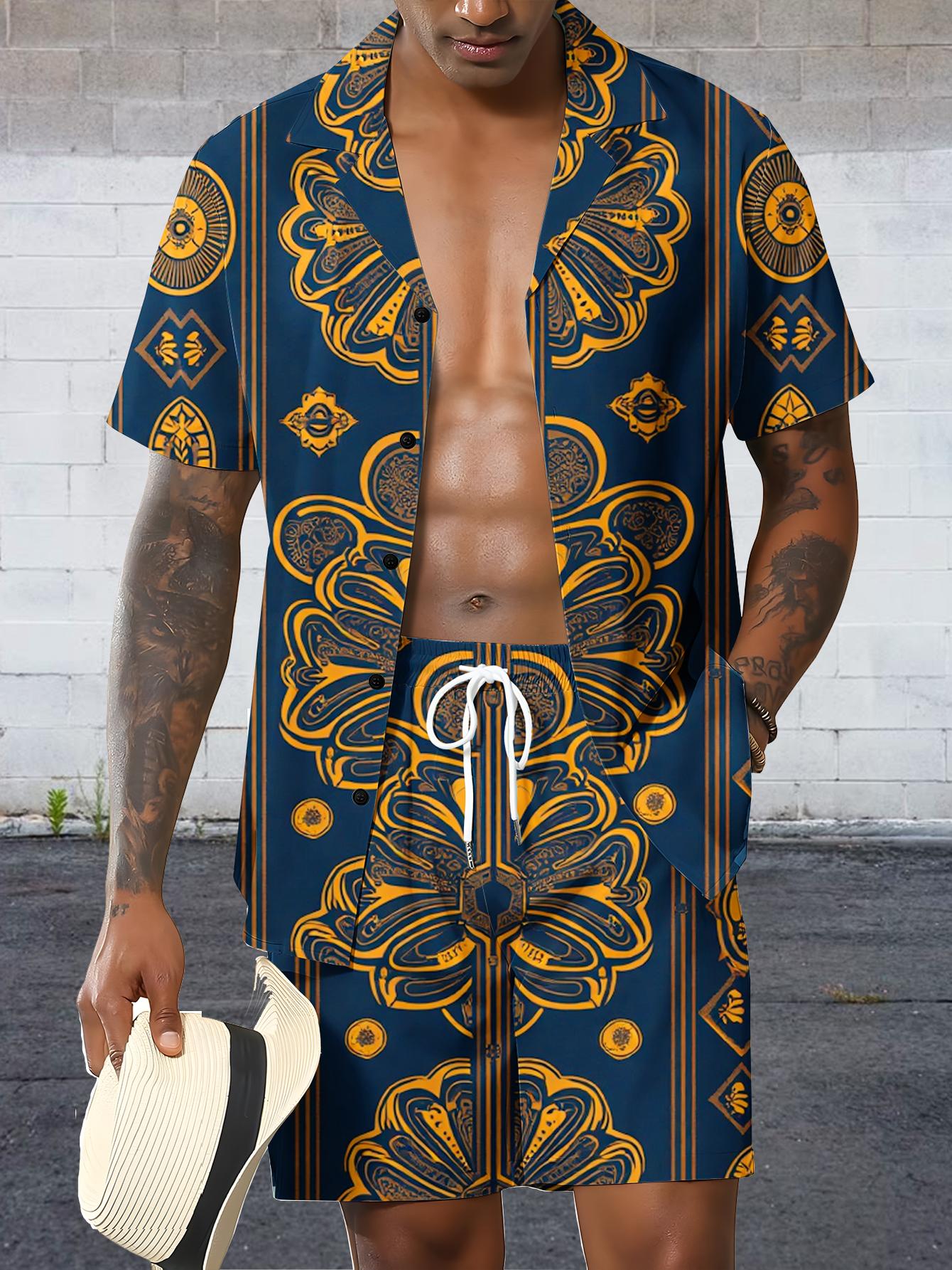 Conjuntos de Camisa para Hombr - Summer Clothing Sets reseña y precio