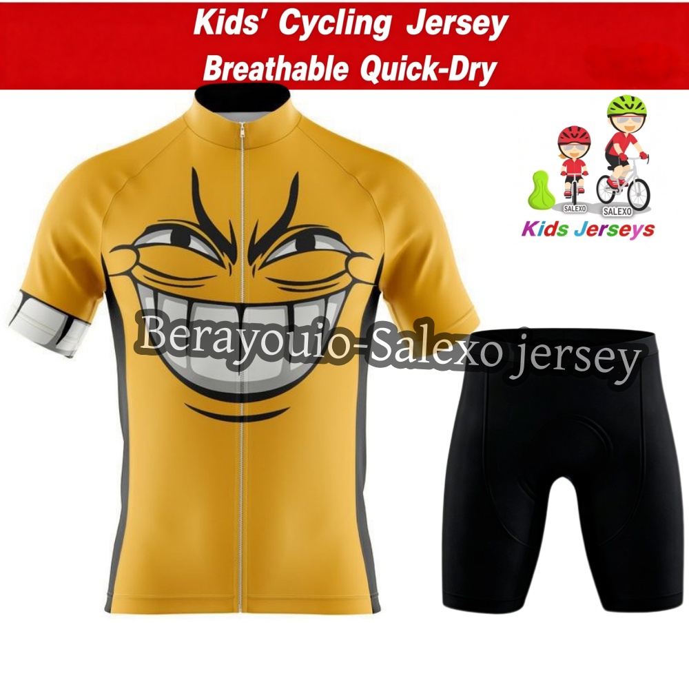 Conjunto de Jersey de Ciclismo - Summer Clothing Kids Sale reseña y precio