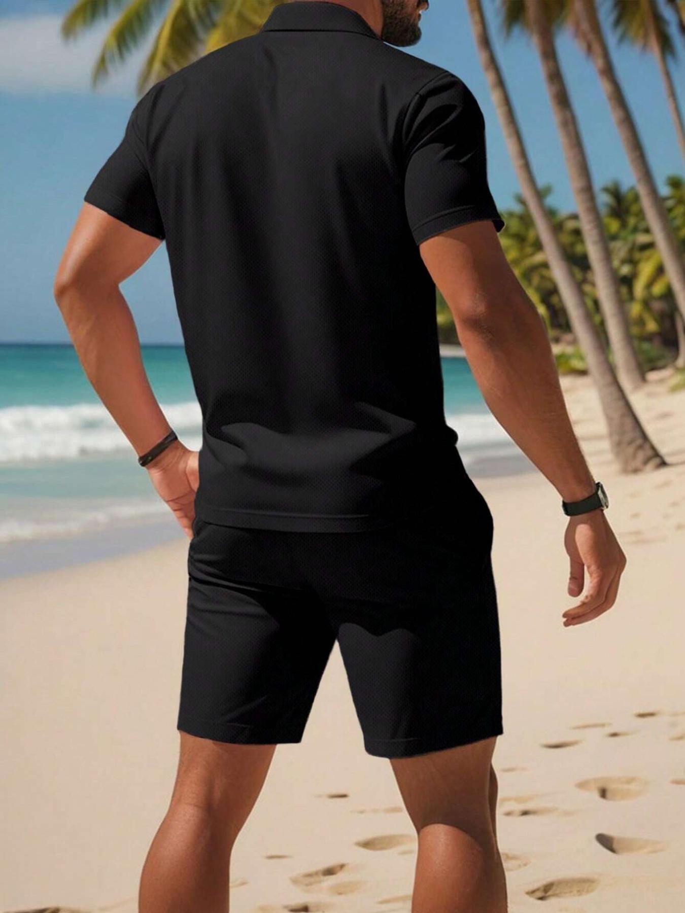Conjunto de Polo para Hombre V - Summer Clothing Design reseña y precio