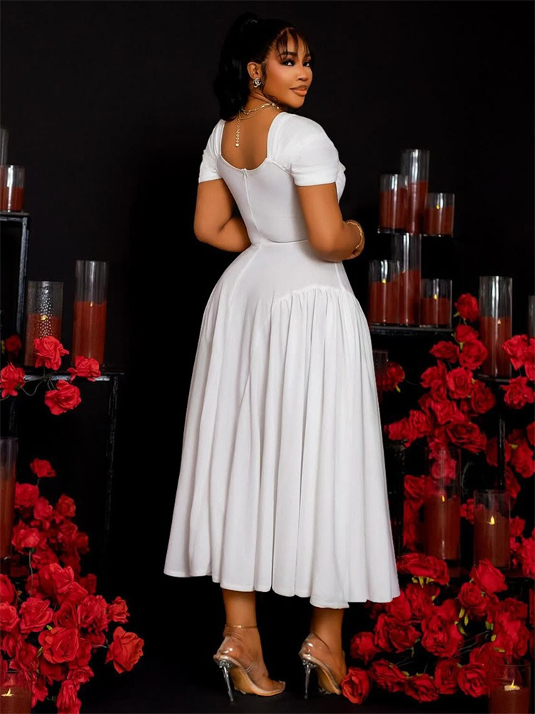 Wmstar-vestidos de talla grand - Summer Clothing Wholesale reseña y precio