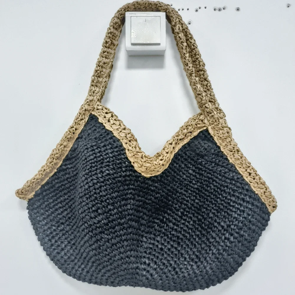 Bolso de Mano Tejido a Mano, N - Beach Bag Straw reseña y precio