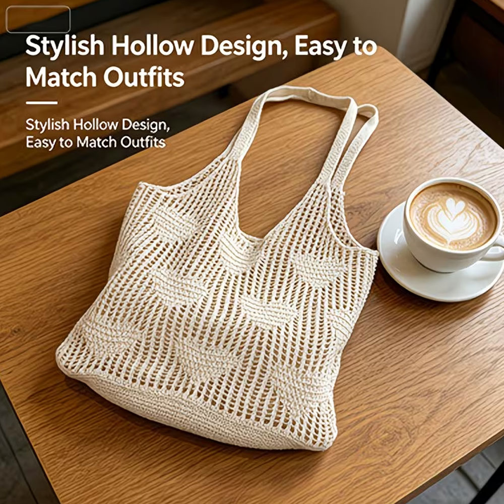 Bolso de Mano de Paja Tejido a - Beach Bag Straw reseña y precio
