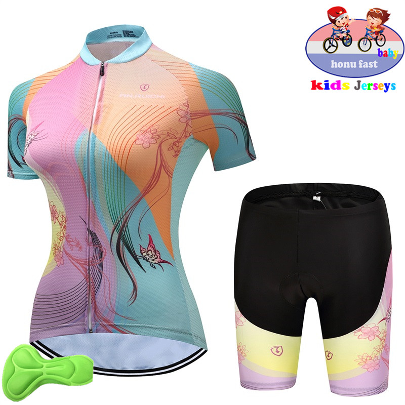 Conjunto de Jersey de ciclismo - Summer Clothing Kids Sale reseña y precio