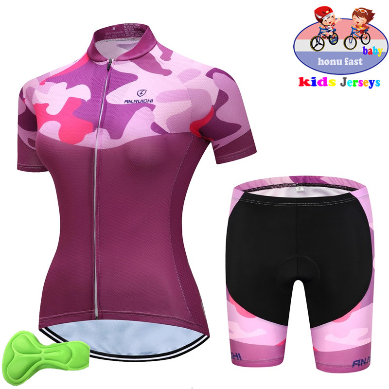 Conjunto de Jersey de ciclismo - Summer Clothing Kids Sale reseña y precio