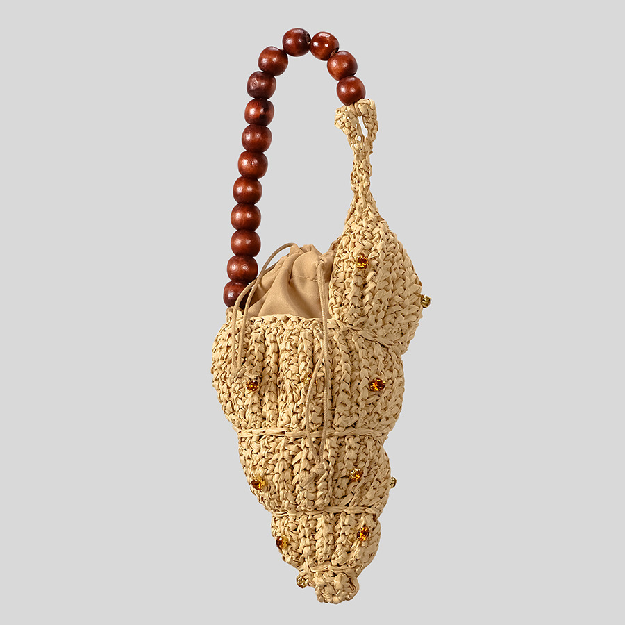 Bolso de paja con diseño de co - Beach Bag Straw reseña y precio