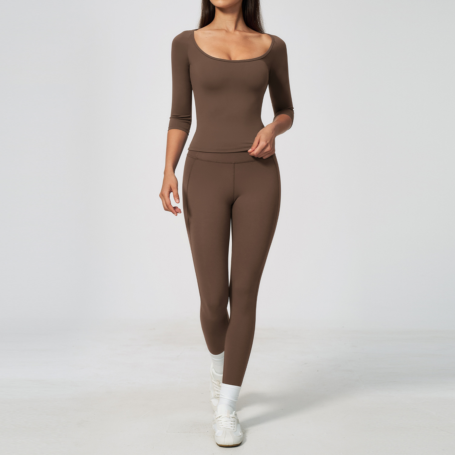 Conjunto de Yoga de 2 Piezas p - Summer Clothing Logo reseña y precio